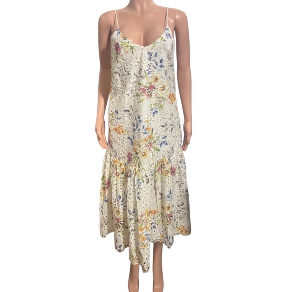LAVENDER BROWN Women’s Floral Spaghetti Strap Dress